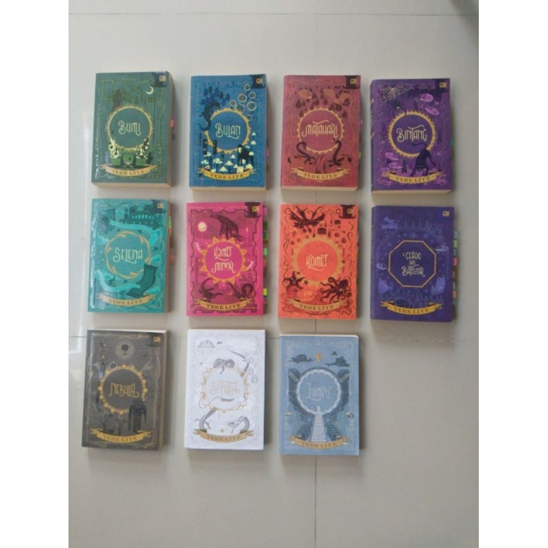 Preloved Novel Bumi Series (Masih Segel)