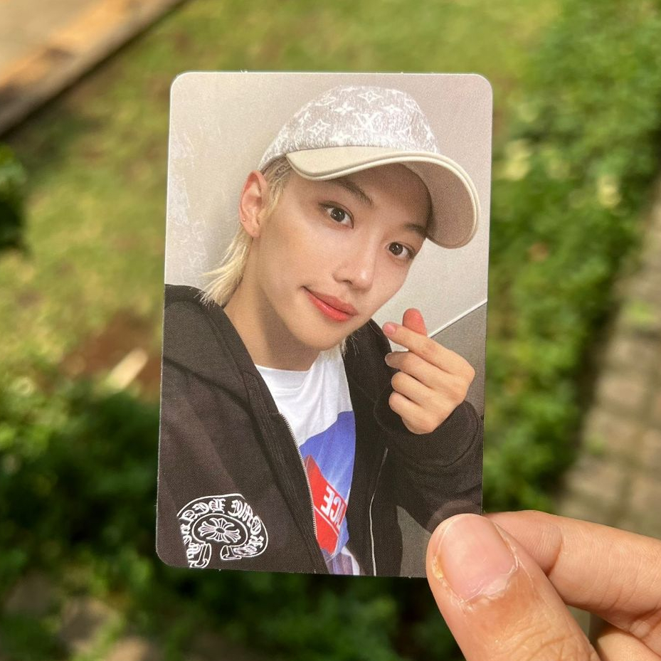 FELIX Rockstar Soundwave Lucky Draw Photocard PC OFFICIAL Stray Kids SKZ Straykids