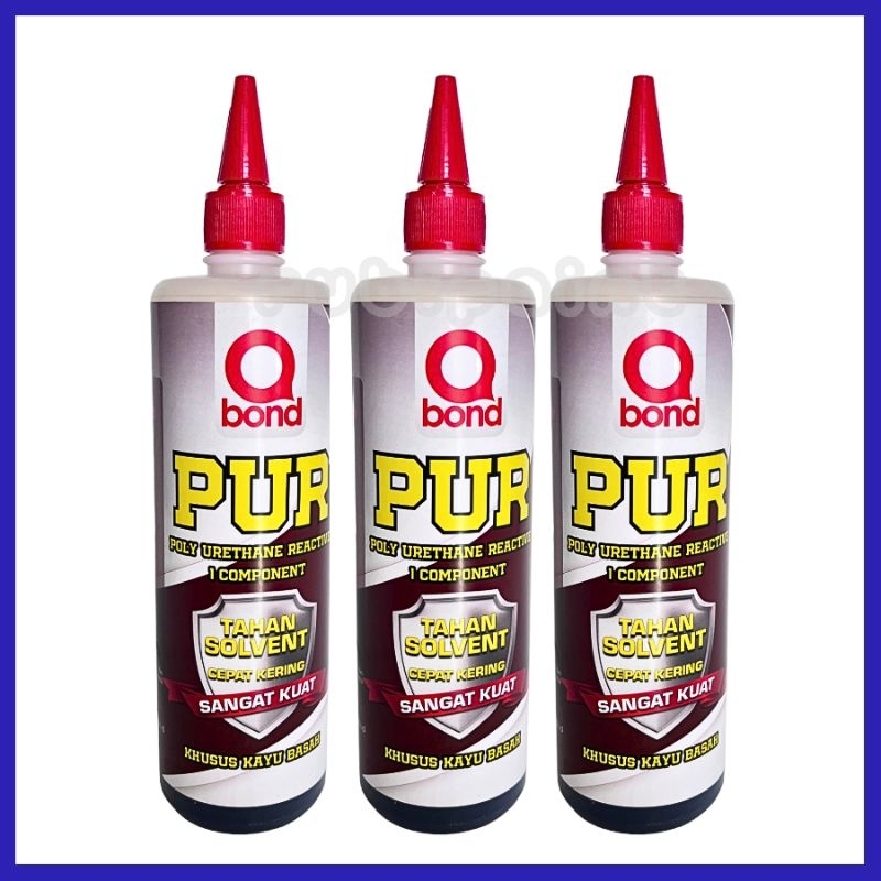 Lem Q Bond PUR Lem Khusus Kayu Basah