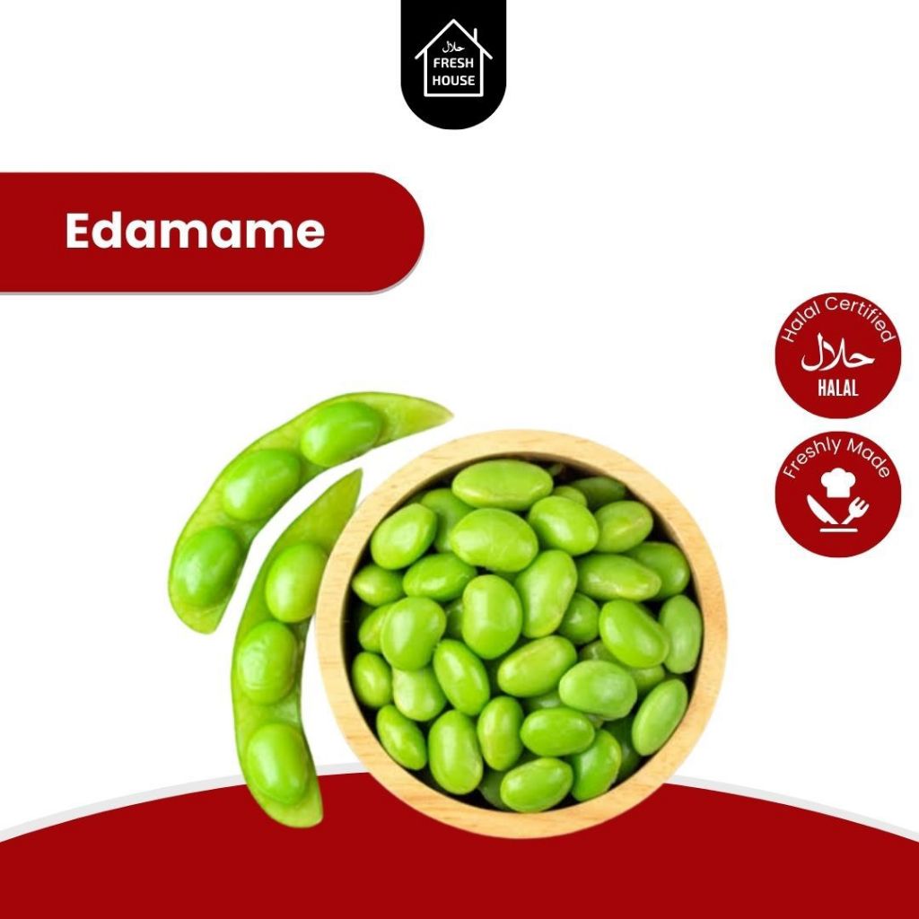 

EDAMAME / ORI / SALTED / EDASHI FROZEN 500 GR