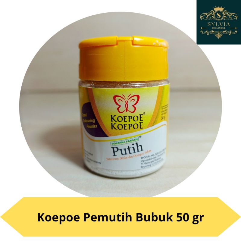 

Kupu Pemutih Bubuk 50 gr