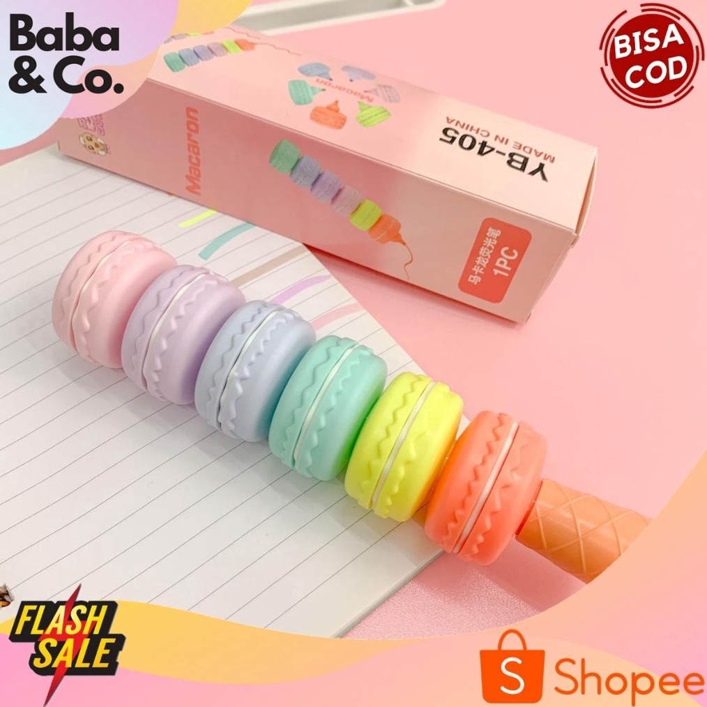 

STABILO MARKER HIGHLIGHTER SUSUN KARAKTER MACARON LUCU CUTE 1 SET 5 WARNA TERMURAH FANCY UNIK COD KODE L9D9