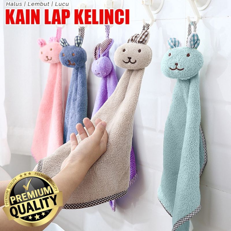 Lap Tangan Handuk Gantung Karakter Lap Tangan Dapur Lucu Karakter