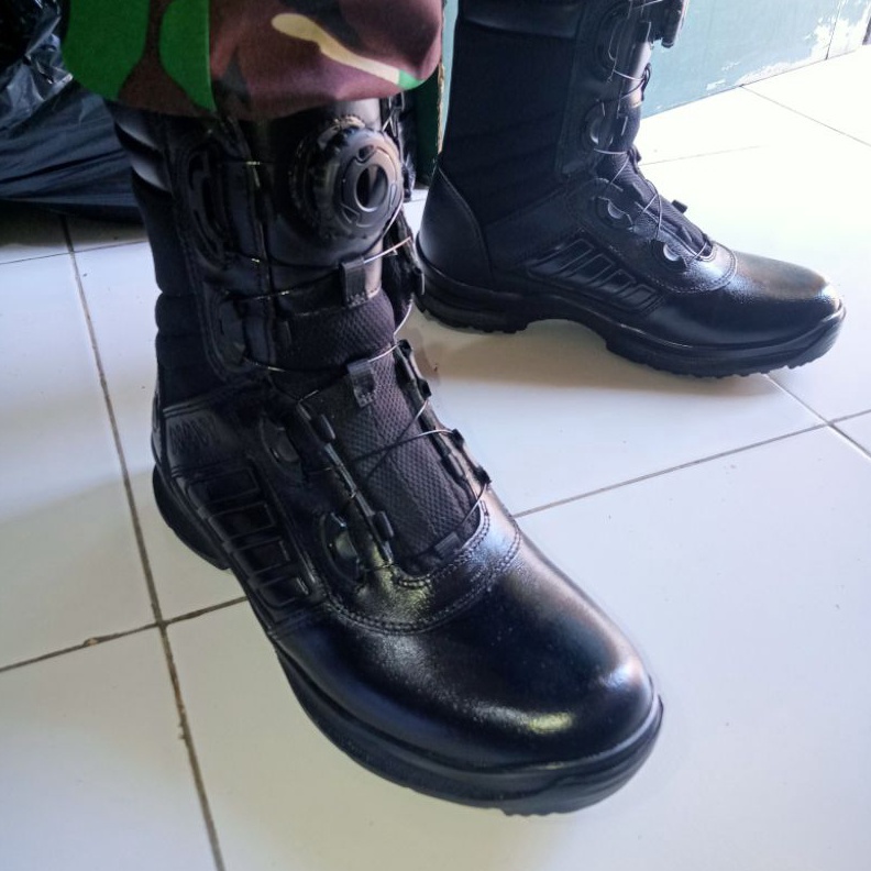 KODE H1I9 SEPATU PDL TNI Al tali putar BOCOROCCO original jatah