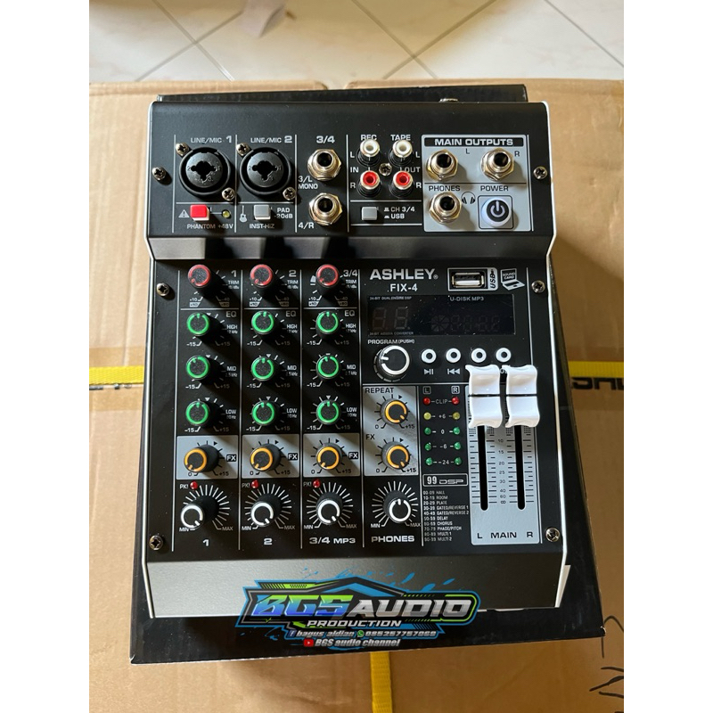 mixer 4 channel ashley fix 4