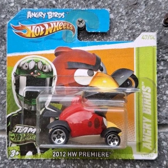 HOT WHEELS ANGRY BIRDS SHORT CARD