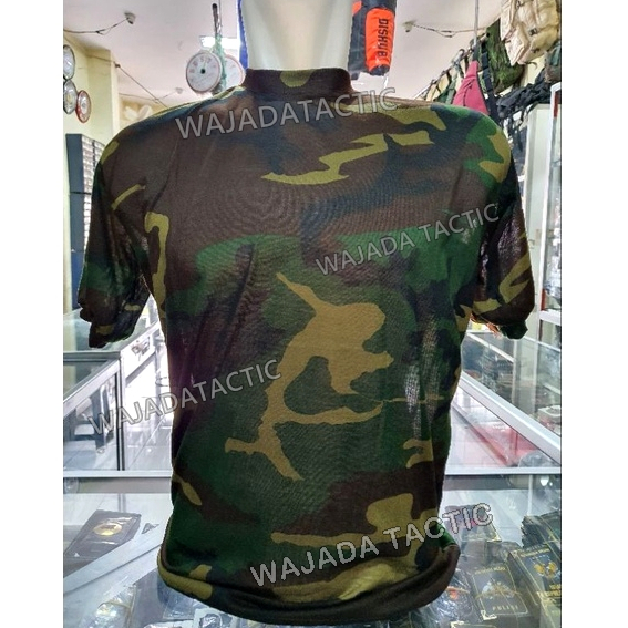 Kaos Loreng USAPendek - Kaos Army Tactical - Kaos Loreng Banser