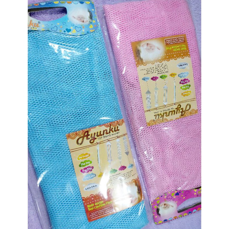 KODE W57J 1 Pcs Kain Ayun Jaring  kelambu Ayunan Baby AYUNKU murah Tanpa PER