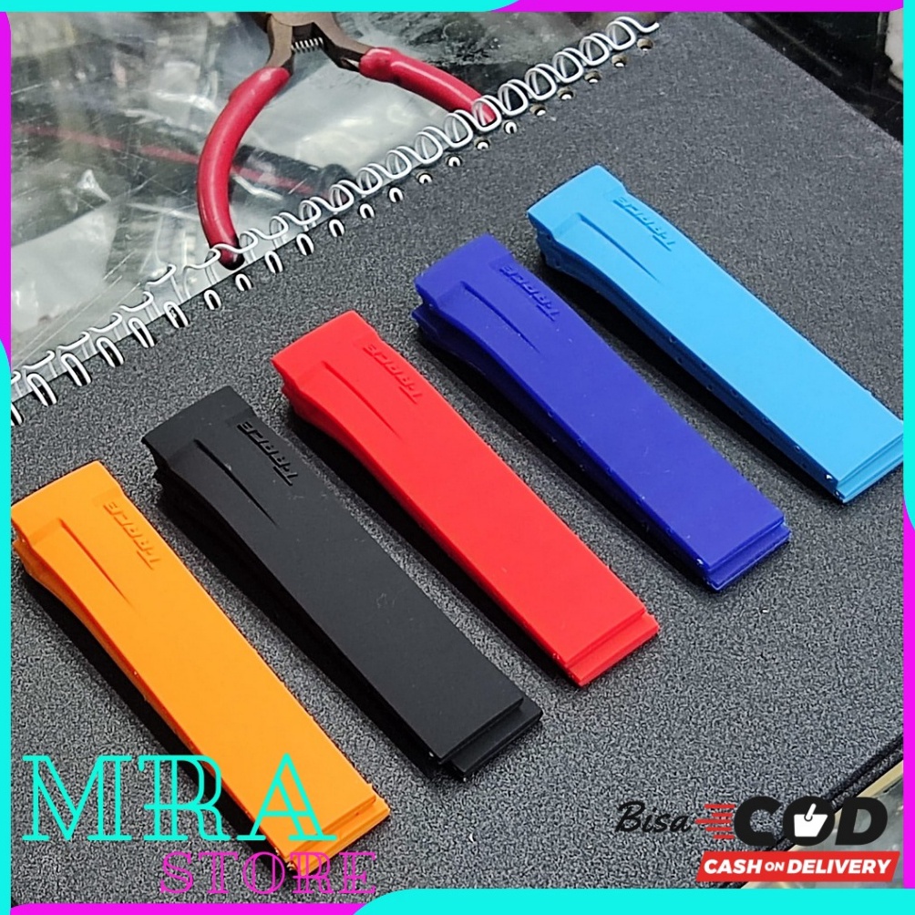 KODE S14Z Strap tali jam tangan karet rubber TISOT T RACE berkualitas Premium