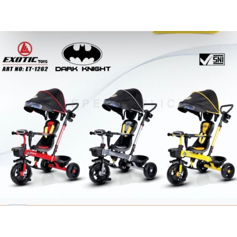 Sepeda R3 Roda 3 Exotic Batman ET1262 ET 1262 Batman 4 in 1