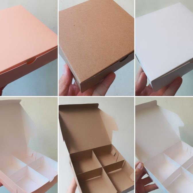 

Eksklusif Dus eggtart sekat 4 uk 15x15x45 cm 1 pack isi 1 pcs dus