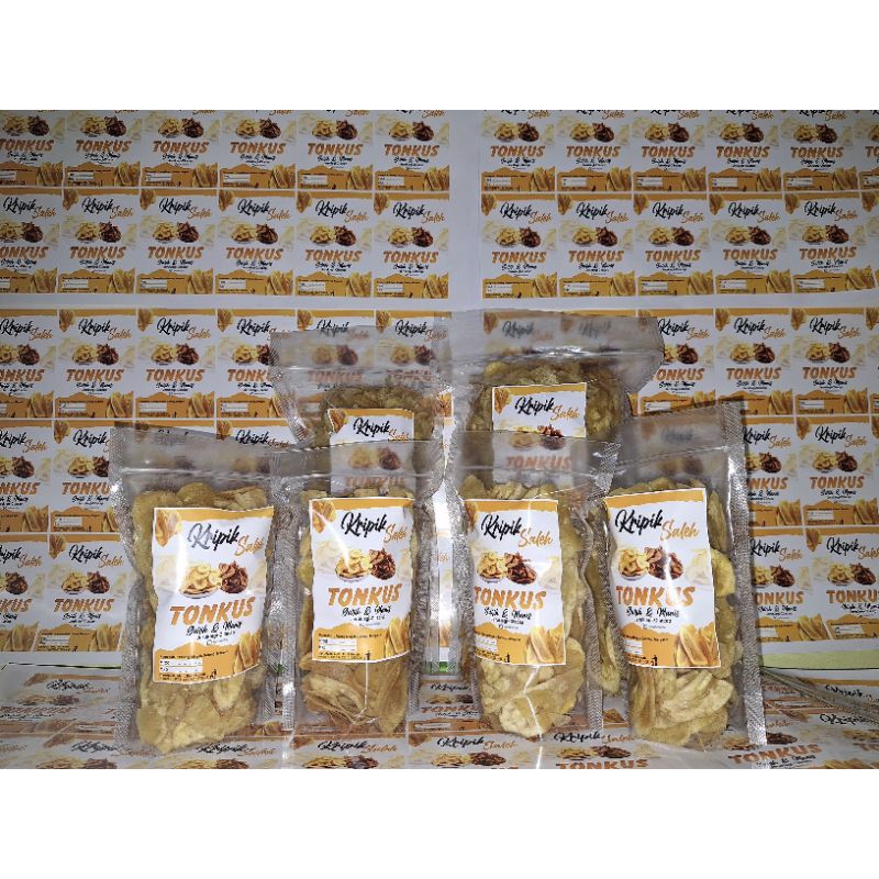 

keripik pisang gurih mentega //tonkus