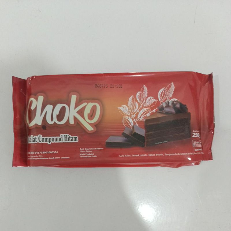 

Choko Dark Compound Chocolate 250GR