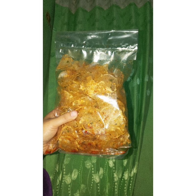 

KRIPCA PEDAS DAUN JRRUK 250 G