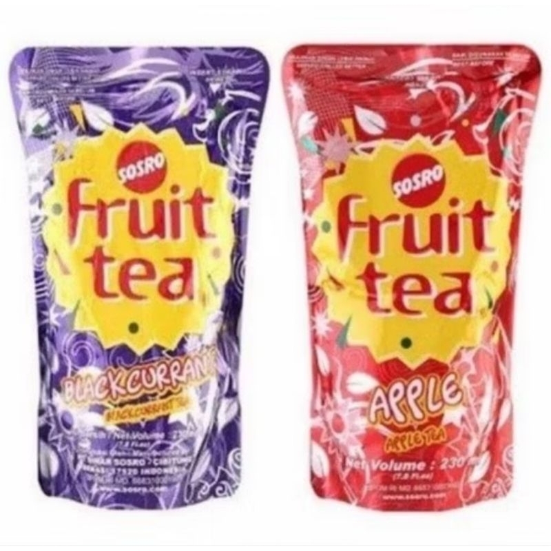 

Fruit Tea Sosro Kemasan Pouch 230ml