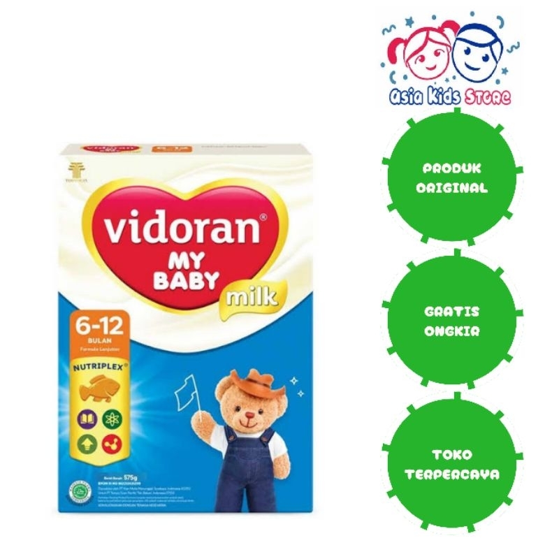 Susu vidoran my baby / vidoran my baby milk 6-12 Bulan 575g