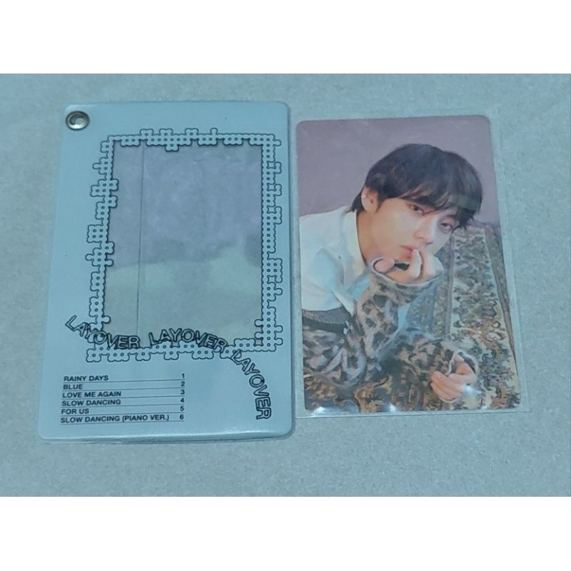 Bundling - PC Taehyung Maung (Album Tear vers O) & Cardholder POB album Layover