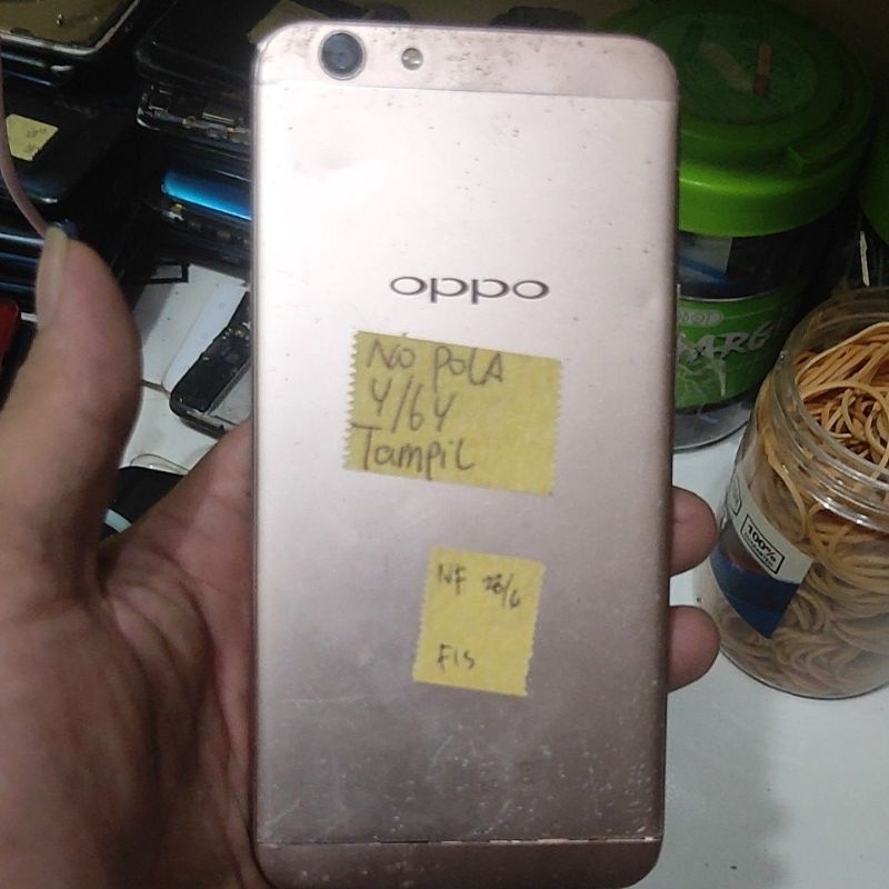 oppo f1s 2018,minus retak,baca deskripsi