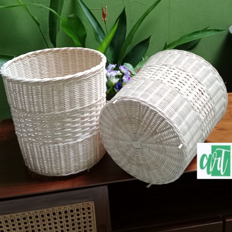 Keranjang laundry rotan | keranjang rotan serbaguna