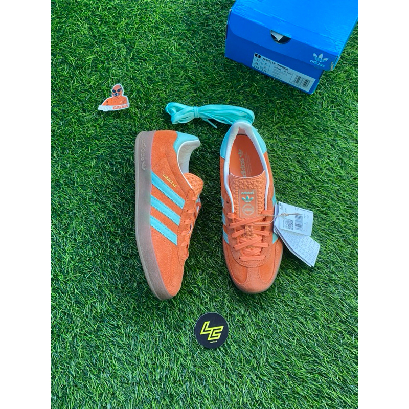 Adidas Gazelle indoor Orange Green