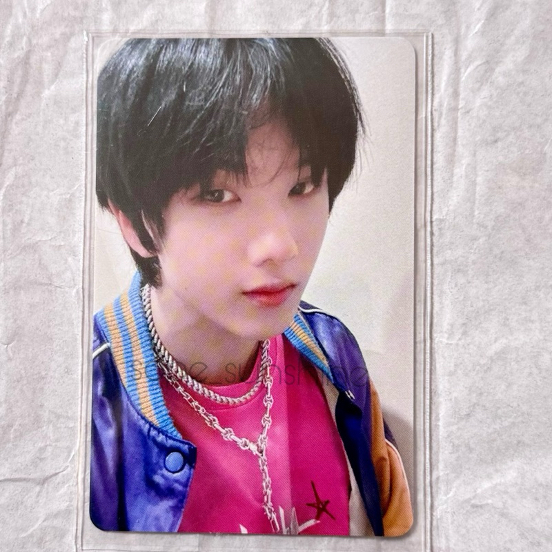 Photocard Jisung istj nct dream official