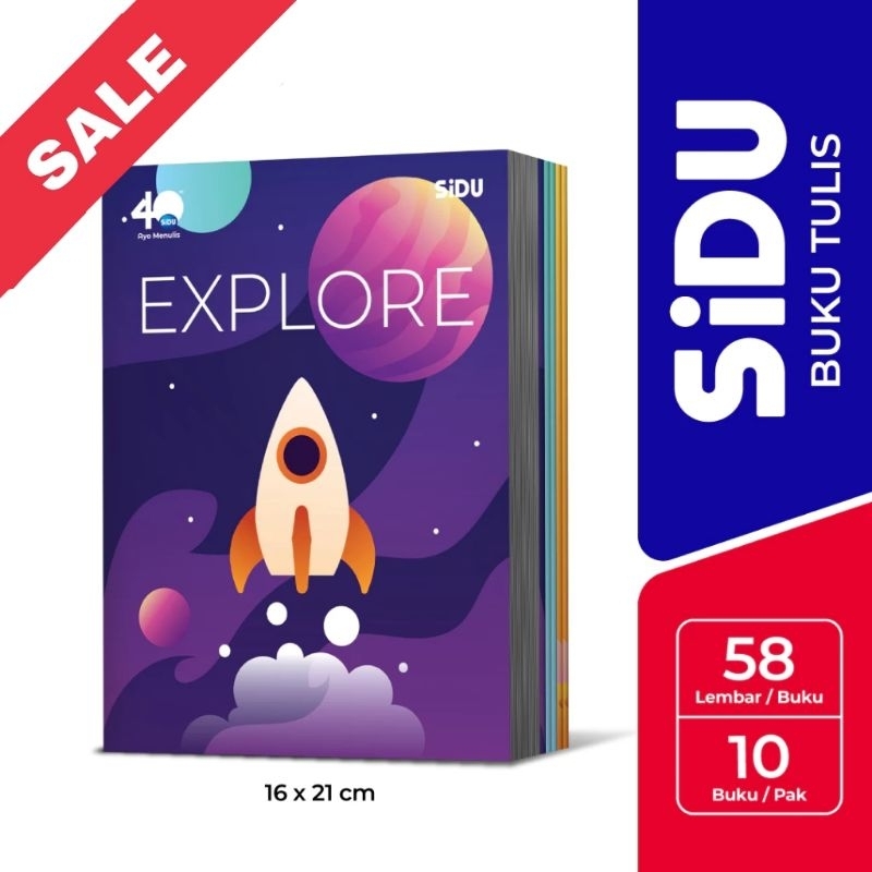 

Buku Tulis SIDU 58 Lembar (Asli SIDU)