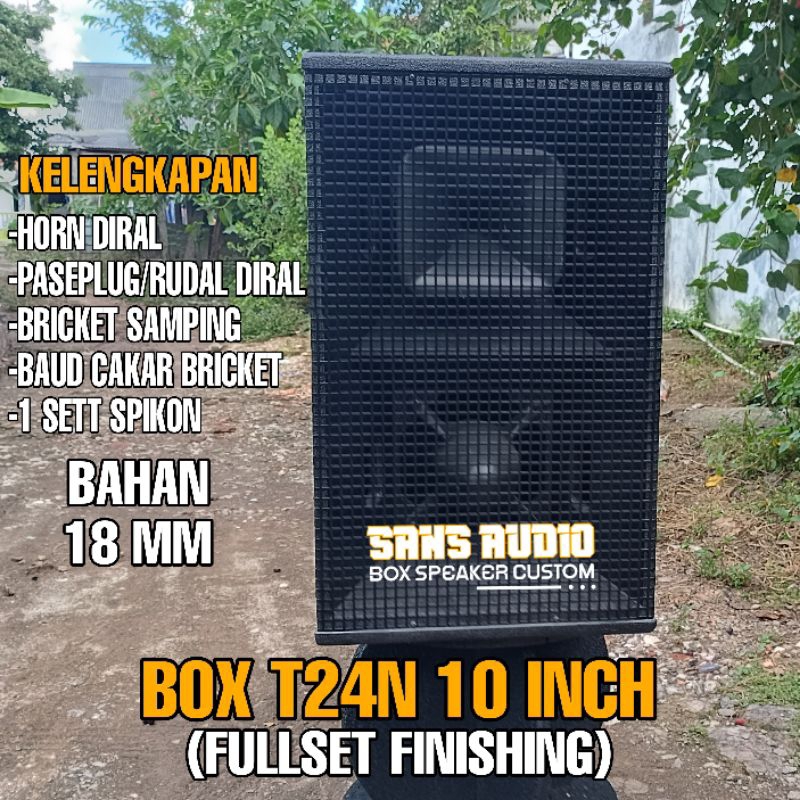 Box t24n 10 inch finishing