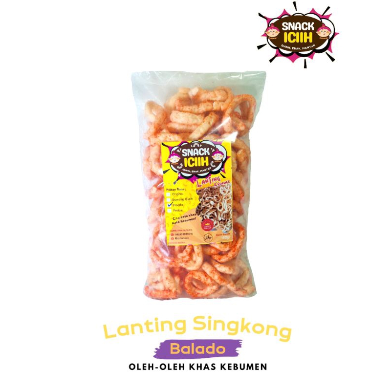 

LANTING GETUK LANTING SLONDOK RASA BALADO BUNDAR RENYAH KHAS KEBUMEN 150-GRAM