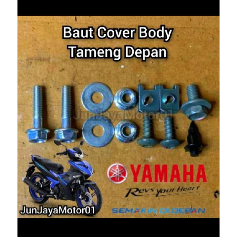 baut cover body tameng depan  Yamaha MX king 150