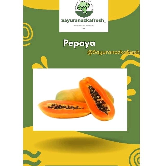 

Buah Pepaya [1 Buah]