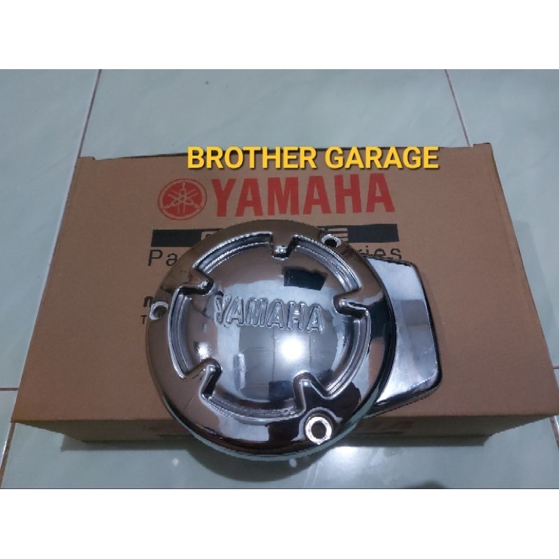 TUTUP MAGNIT RX KING ROBOT 2008 CHROME ASLI/TUTUP BAK MAGNET RX KING NEW 2008 CHROME ORIGINAL