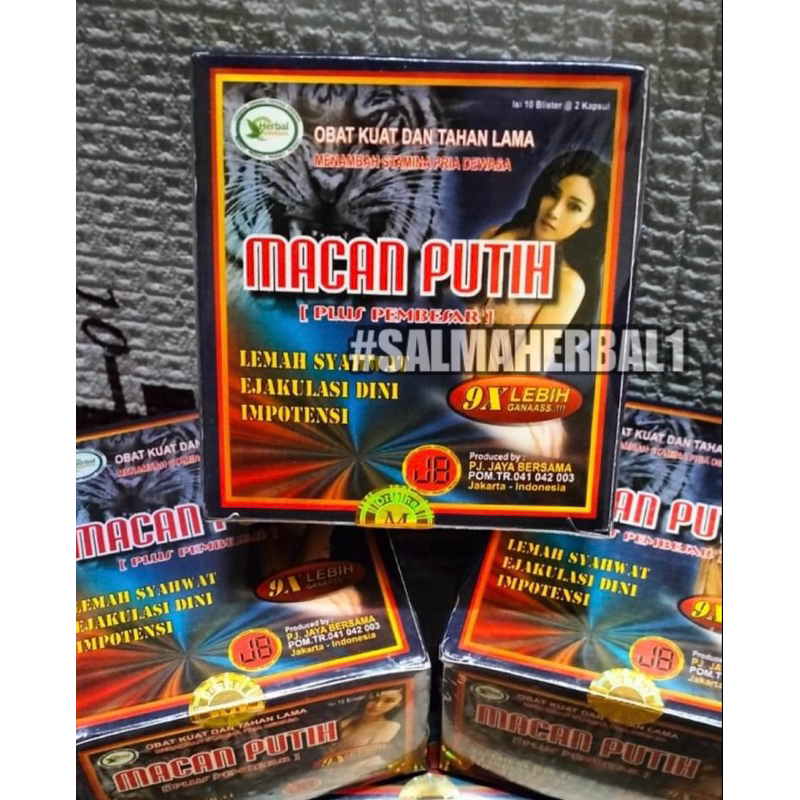 MACAN PUTIH KAPSUL ORIGINAL