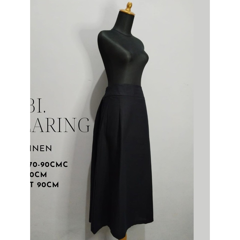 BASIC ROK LINEN/ROK MIDI/ROK LINEN/ROK KOREAN STYLE/SKRIT LINEN