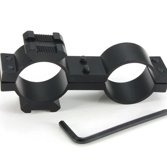 Grosir Untung  Mounting Senter Senapan Angin Senter Flashligt Flaslight Mount Mounting Airsoft PCP S