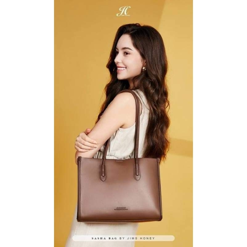 sasha bag jimshoney totebag tas besar tas kantor tas kuliah