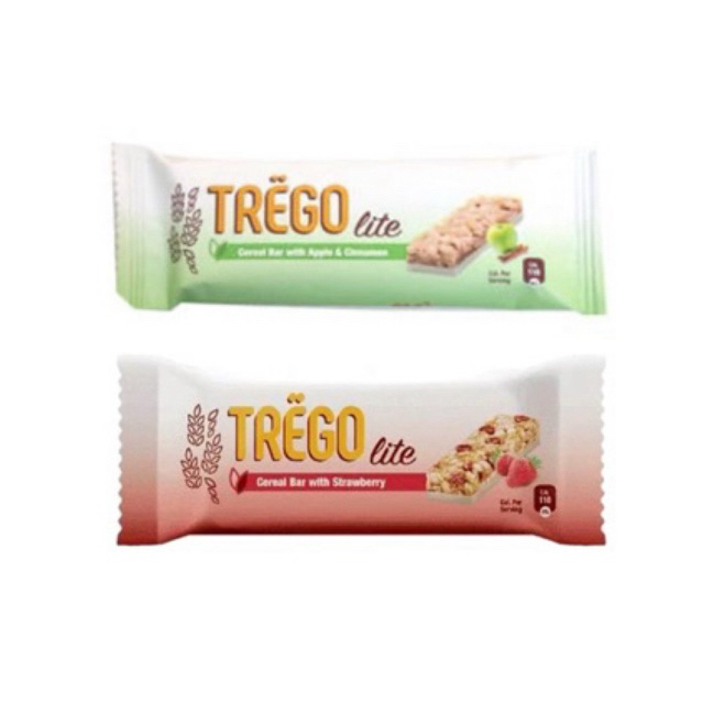 

Trego lite Cereal bar with strawberry / apple and cinnamon