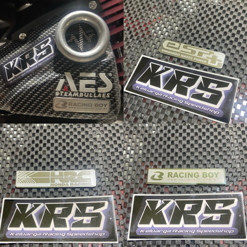 EMBLEM TUTUP FILTER UDARA EMBLEM COVER FILTER RCB HRC ESP+