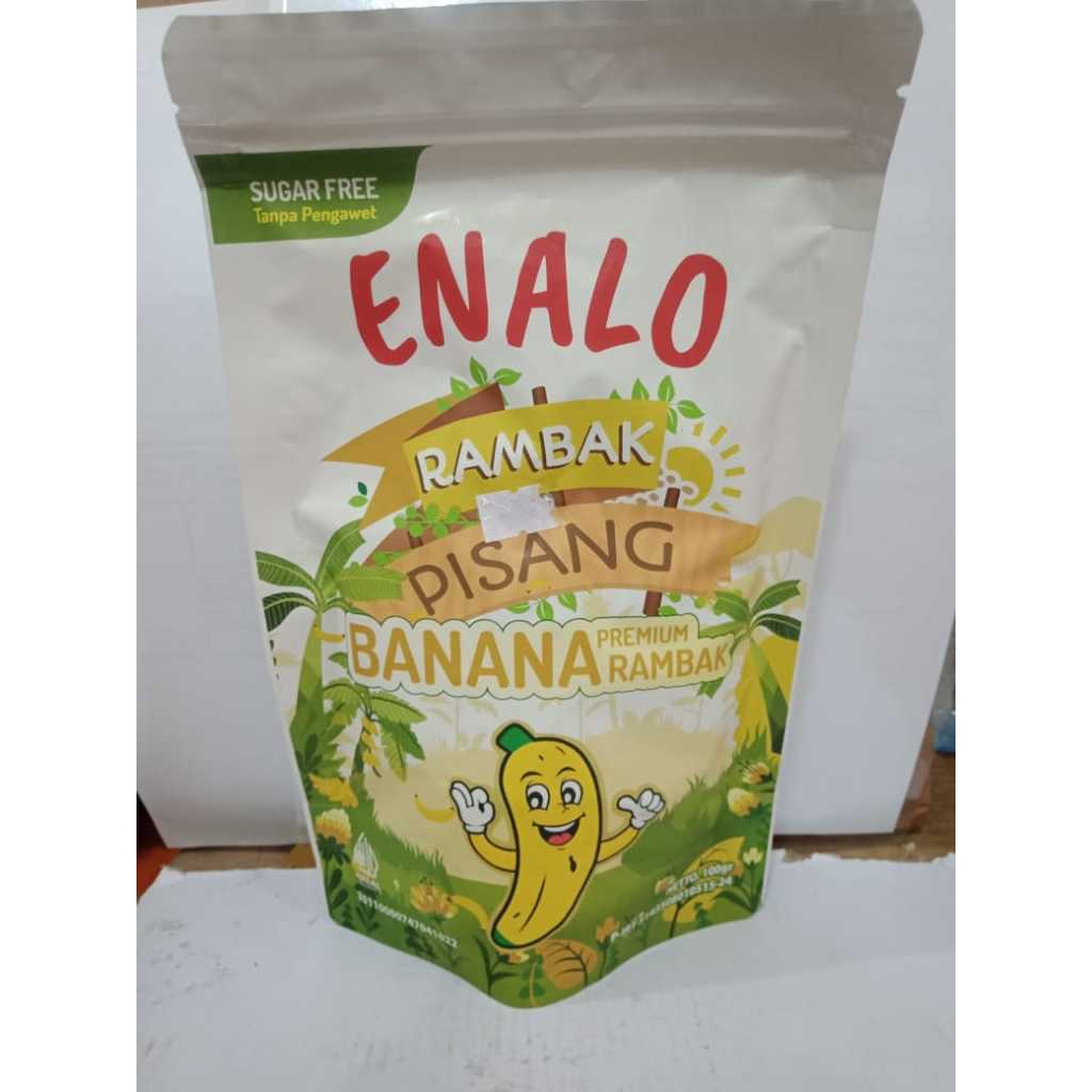 

ENALO RAMBAK PISANG PREMIUM BANANA CRUNCH BEST SELLER - 100GR