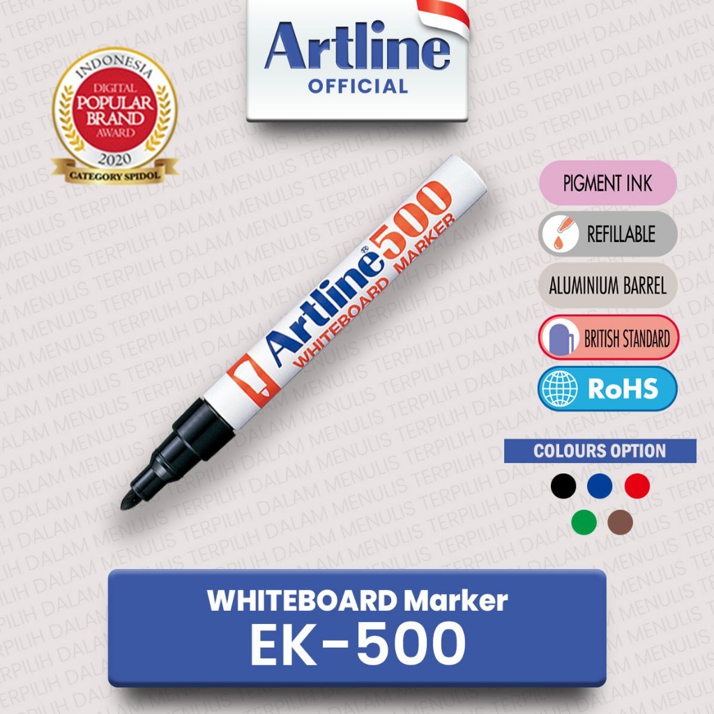 

spidol artline WB ek 500 warna black