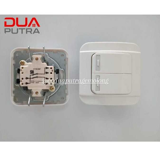 SAKLAR TANAM BROCO GANDA/ SAKLAR DOUBLE PUTIH BROCO