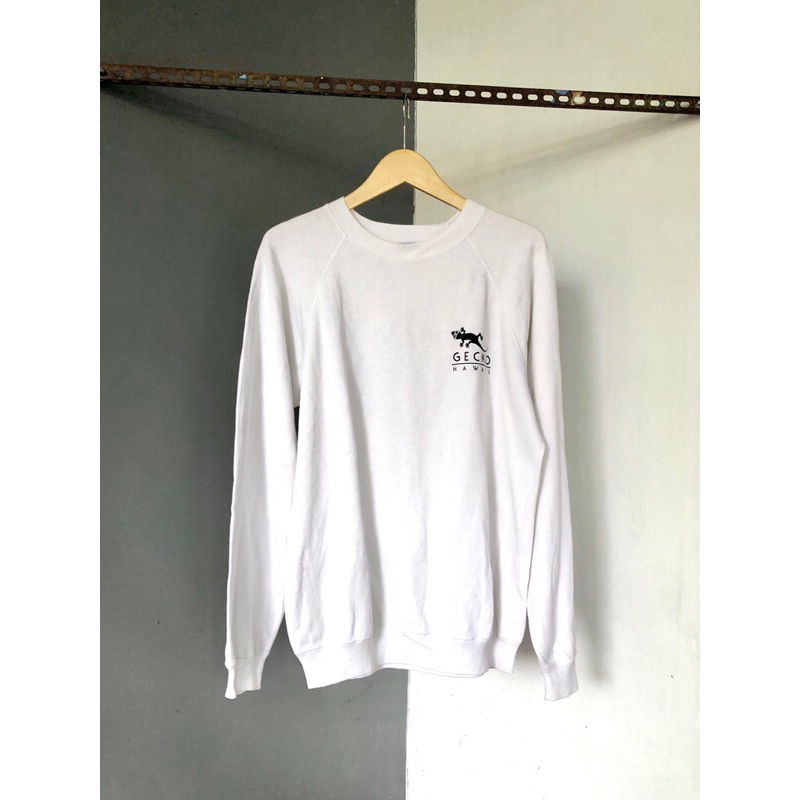 Gecko Hawaii 80’s Vintage Knit Sweater