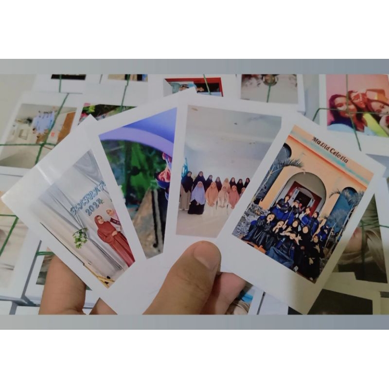CETAK FOTO POLAROID PAKET 100PCS TERMURAH(COD)