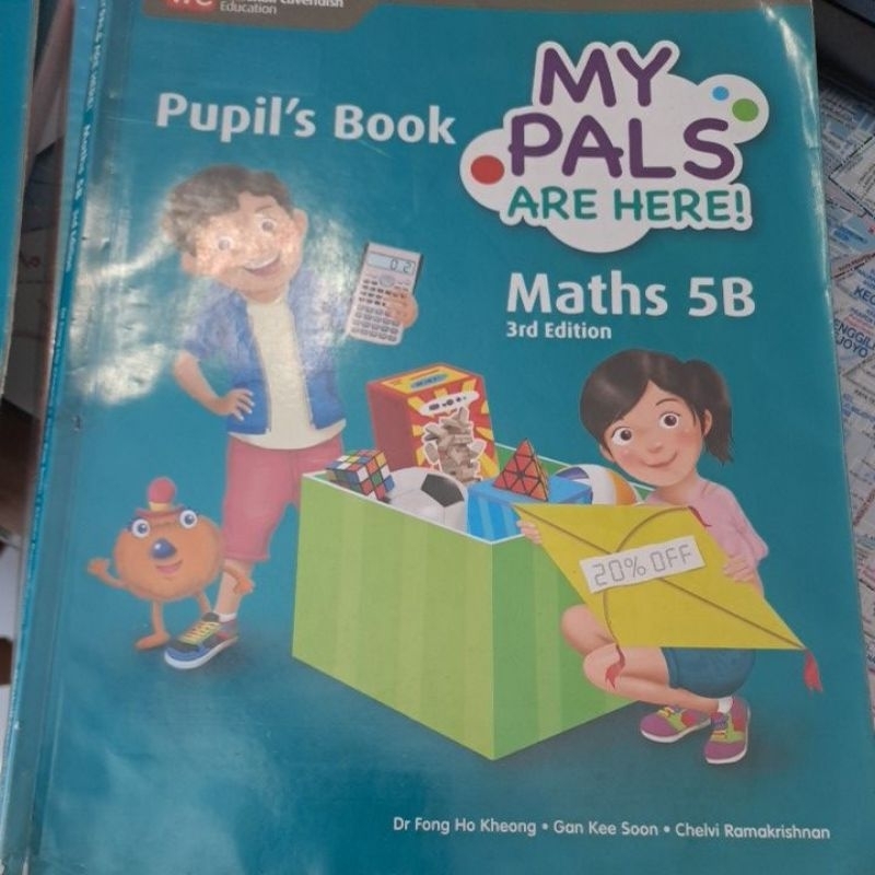 My Pals Are Here Math  5B 1 set Prelove