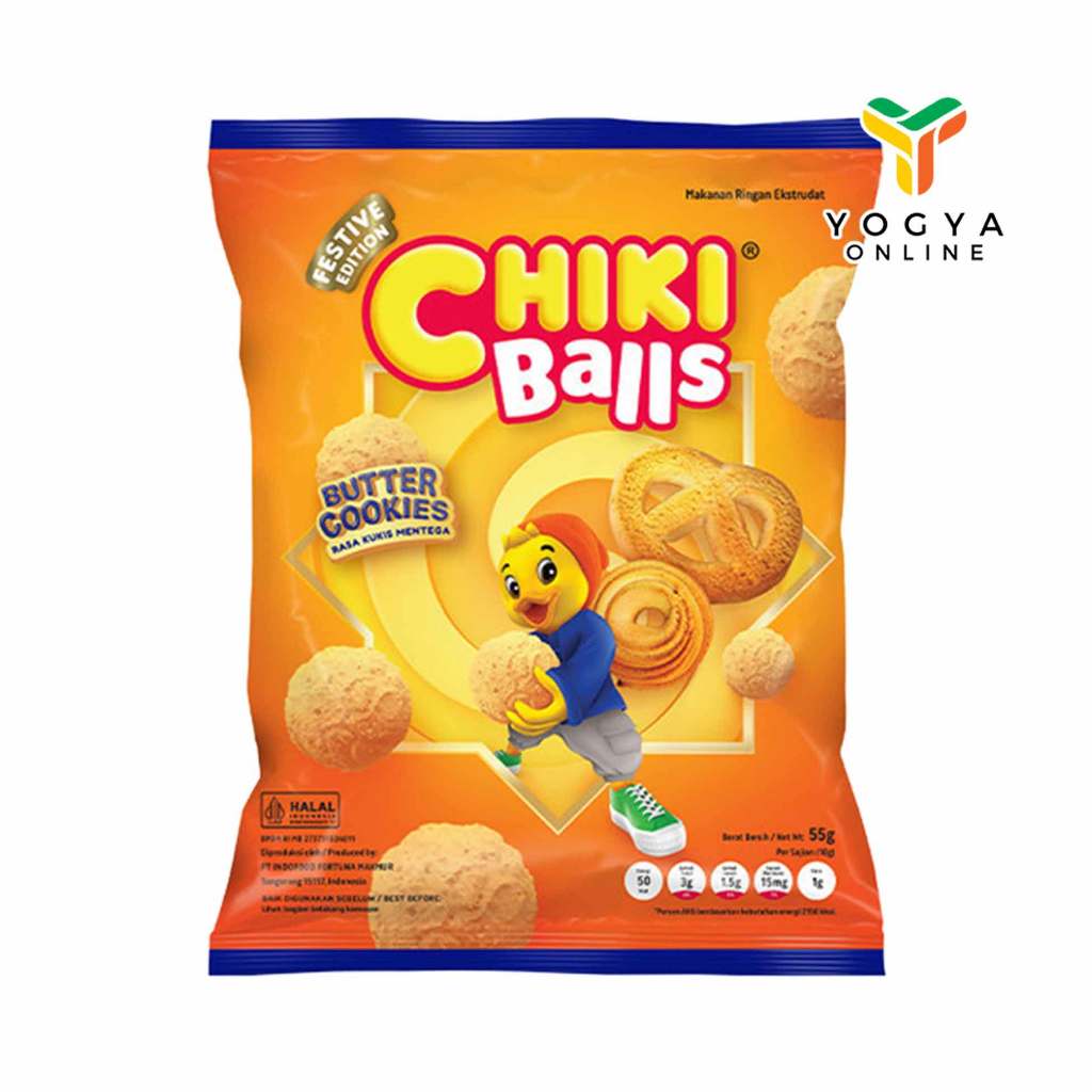 

Chiki Balls Butter Cookies 55 Gram