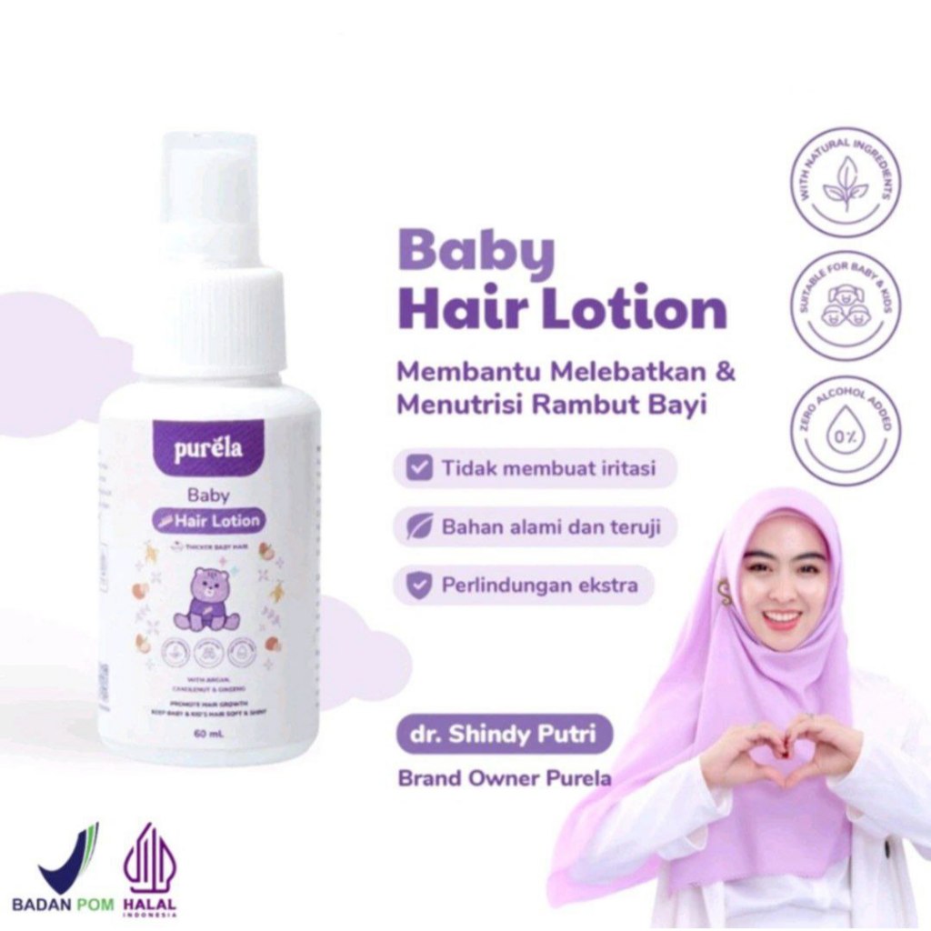 hair lotion menutrisi rambut anak agar lembut dan lebat