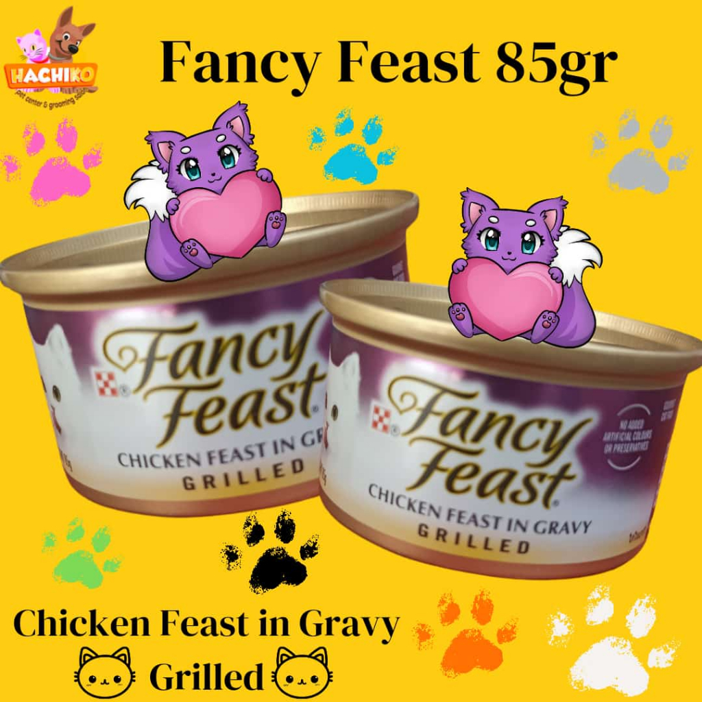 Fancy Feast Chicken Gravy 85gr/Makanan Basah Kucing