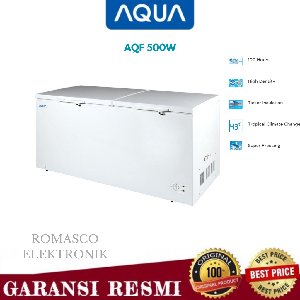 AQUA AQF 500 W CHEST FREEZER BOX