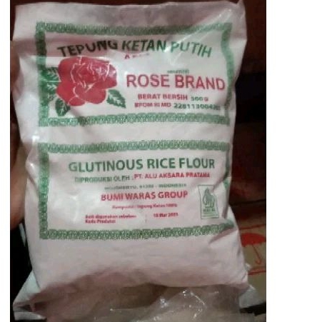 

Tepung Ketan Rose Brand 500gram