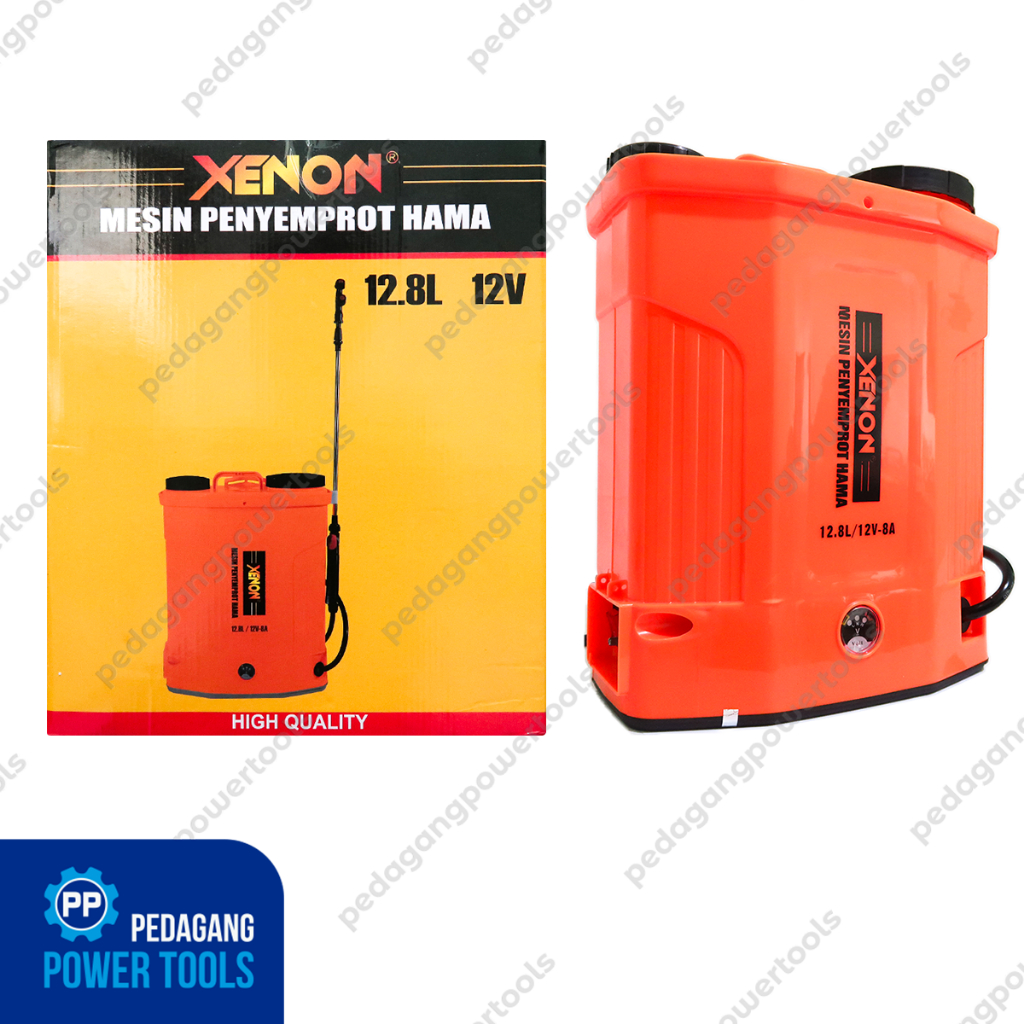 XENON XN1208A Mesin Semprot Hama Elektrik 12V 12 Liter Sprayer Disinfektan Cas