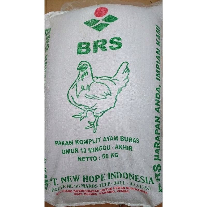 [1KG] New Hope BRS - Pakan Ayam Buras fase Dewasa